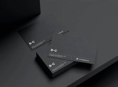 Download Free Paper Business Cards Mockup PSD Generator