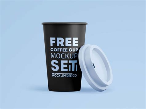 Download Free Paper Coffee Cups Mockup TIFF PSD Generator