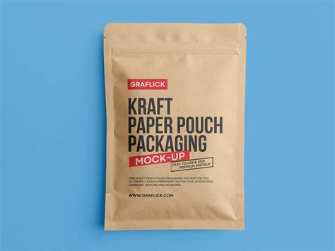Download Free Paper Sachet Mockup PSD Generator Free PSD Mockups