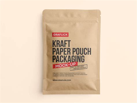 Download Free Paper Sachet Mockup PSD Generator PSD Files
