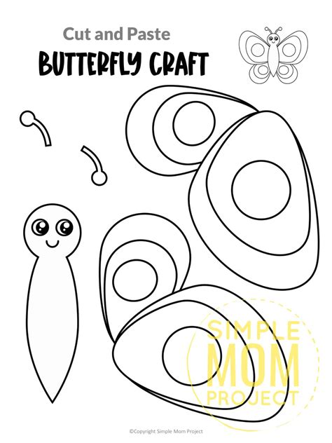 Download Free Paper cut Template / Butterfly For Crafts