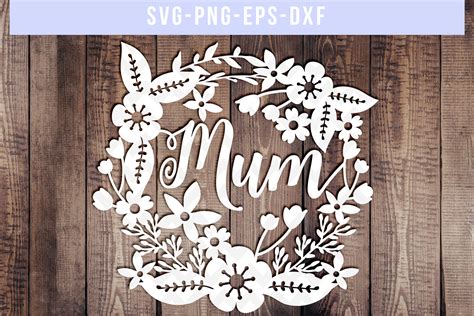 Download Free Papercut Template Mum Files Free PSD Mockups
