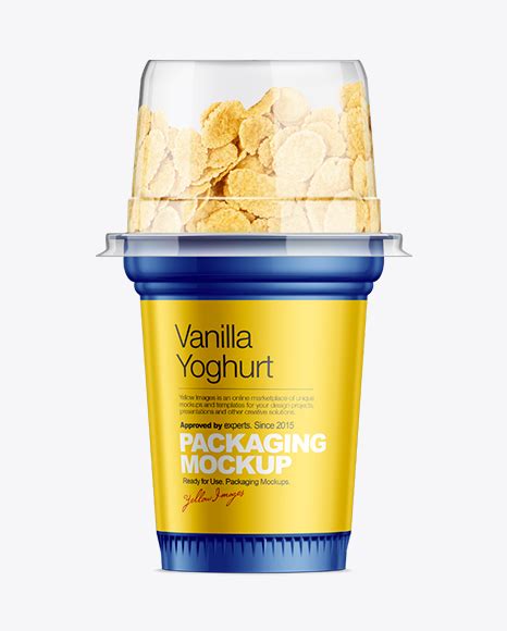 Download Free Parfait Cup Mockup PSD Generator