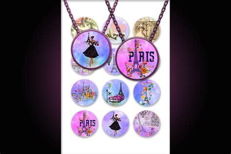 Download Free Paris Digital Collage Sheet Commercial Use For Crafts