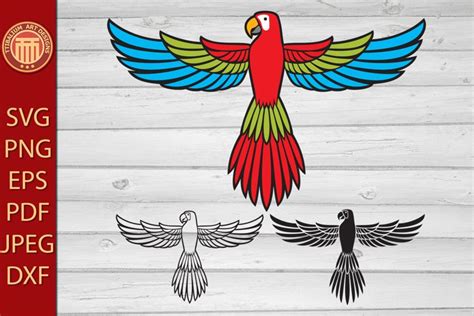 Download Free Parrot SVG / DXF / EPS / PNG Files Printable