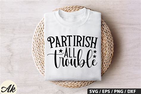 Download Free Part Irish All Trouble svg Printable