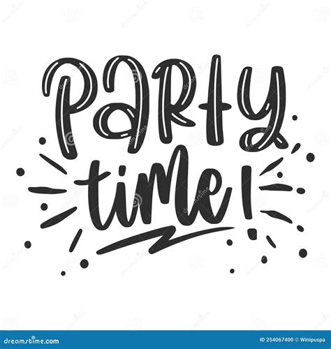 Download Free Party All the Time | Printable Sticker PNG Cameo