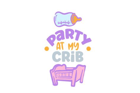 Download Free Party At My Crib SVG Cut File Crafts