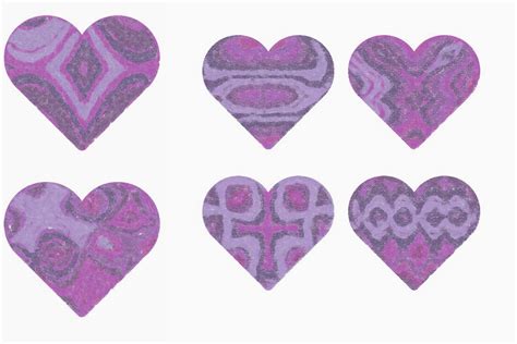 Download Free Pastel Heart Patterns Files DXF Files