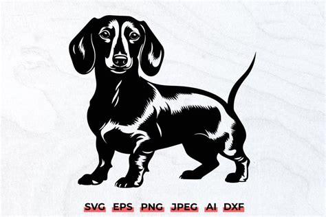 Download Free Patchwork Dachshund. Files for Cricut