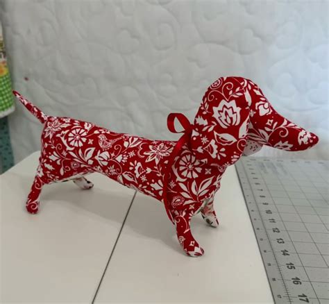 Download Free Patchwork Dachshund. for Cricut Machine