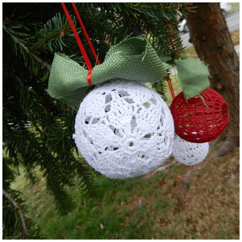Free Patterns For Crochet Christmas Ornaments