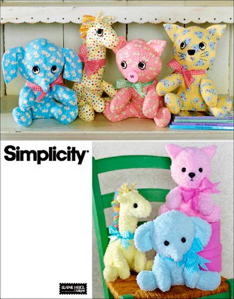 Free Patterns For Stuffed Animals