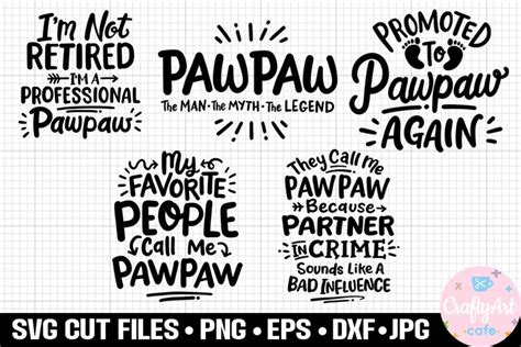 Purr-fectly Free Pawpaw SVG Files to Enhance Your Feline Designs