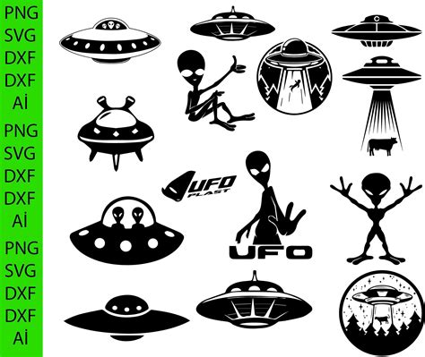 Download Free Peace Love Aliens - SVG File, DXF File For Cricut