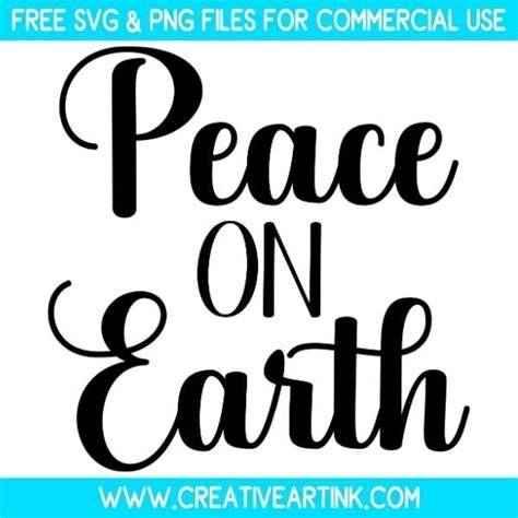 Download Free Peace On Earth - SVG File, DXF File Files For Crafts