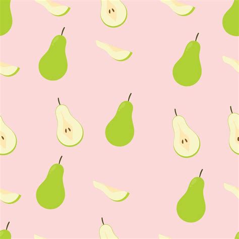 Download Free Pear Vector Pattern|Pear Digital Paper|Fruit Pattern Commercial Use