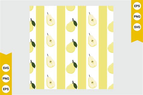 Download Free Pear Vector Pattern|Pear Digital Paper|Fruit Pattern Cricut SVG