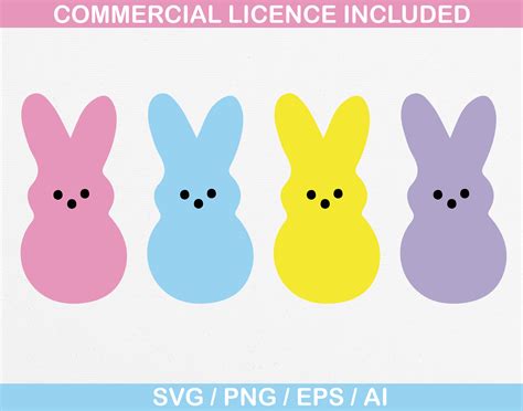 Download Free Peeps SVG, Easter SVG Printable