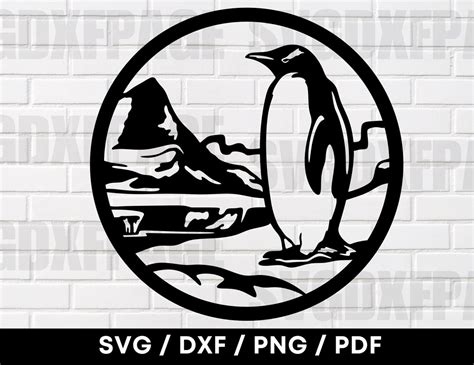 Download Free Penguin SVG, Penguin DXF, Cuttable File Files DXF Files