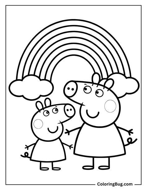 Free Peppa Pig Coloring Pages To Print