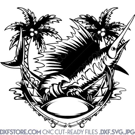Download Free Pescatarian AF Files DXF Files