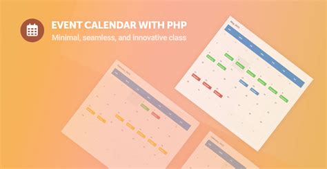 Free Php Event Calendar With Database