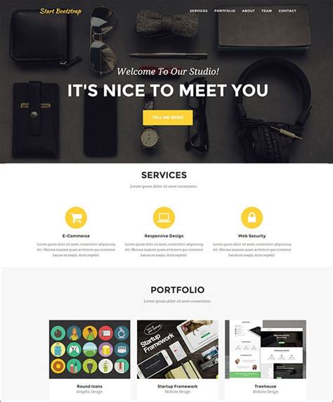 Free Php Website Templates