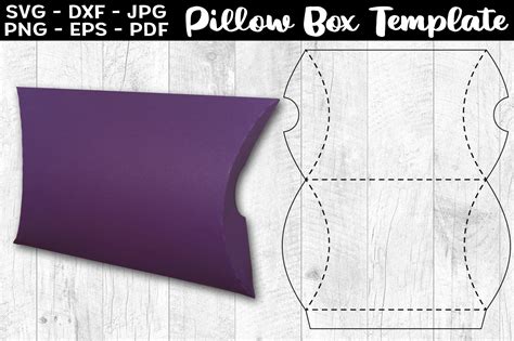 Unwrap Endless Creativity: Get Your Free Pillow Box SVG Design Now!