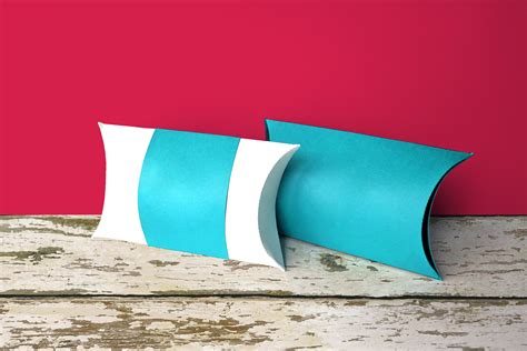 Download Free Pillow Box with Band | SVG | PNG | DXF | EPS Cut Files