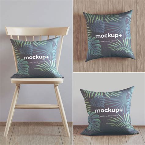 Download Free Pillow Mockup PSD TIFF Files PSD Files