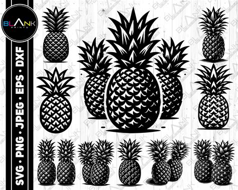 Download Free Pineapple Commercial Use DXF Files
