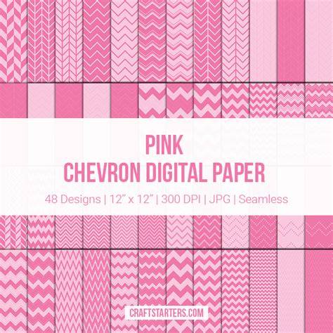 Download Free Pink Chevron Digital Paper DXF Files