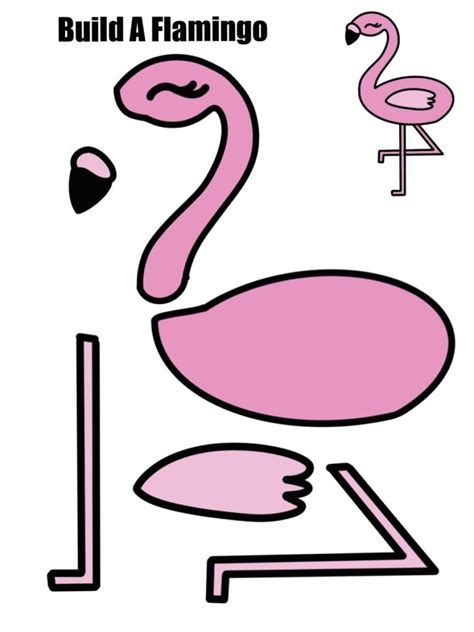 Download Free Pink Flamingo,Flamingo Printable Crafts