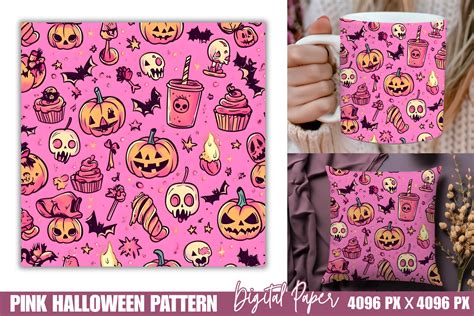 Download Free Pink Halloween paper Files DXF Files