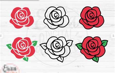 Download Free Pink Rose And Blue Patterns Cricut SVG DXF Files