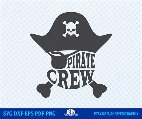 Download Free Pirate Hat - SVG File, DXF File SVG Files