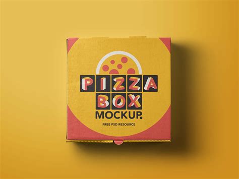 Download Free Pizza Box Mockup PSD Free Mockups Yellowimages PSD PSD Files