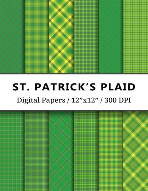 Download Free Plaid Digital Background Papers Files DXF Files
