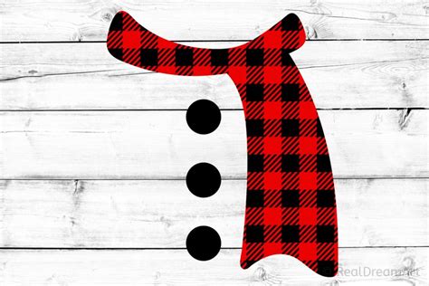 Download Free Plaid Snowman design DXF Files