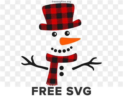 Download Free Plaid Snowman design Files
