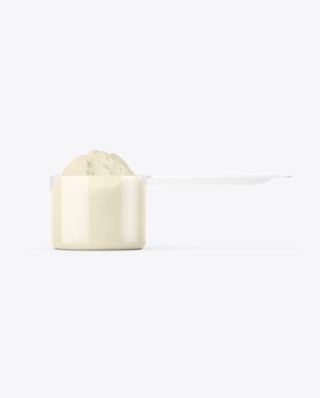 Download Free Plastic Powder Scoop PSD Mockup Templates