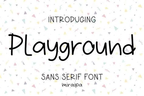 Download Free Playground Embroidery Font DXF Files