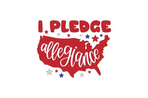 Download Free Pledge of Allegiance SVG Cut File Easy Edite