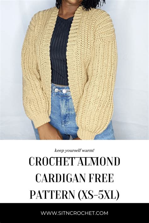 Free Plus Size Crochet Cardigan Patterns
