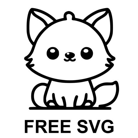 Download Free Pocket Fox | SVG | PNG | DXF For Crafts