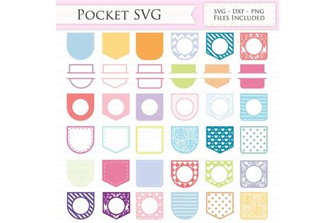 Download Free Pocket Monogram SVG, Shirt Pocket Patterns SVG Files DXF Files