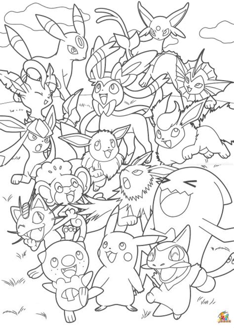 Free Pokemon Coloring Sheets
