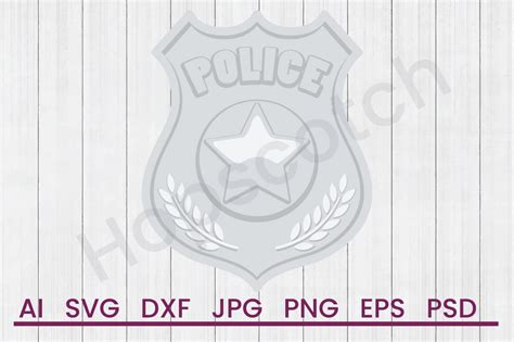 Download Free Police - SVG File, DXF File For Crafts