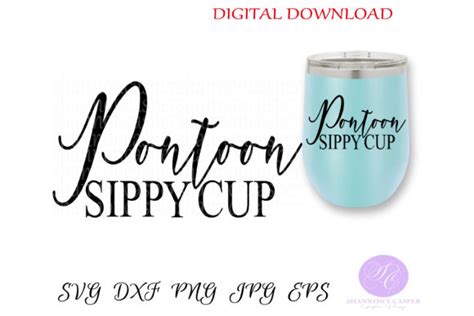Download Free Pontoon Sippy Cup For Crafts